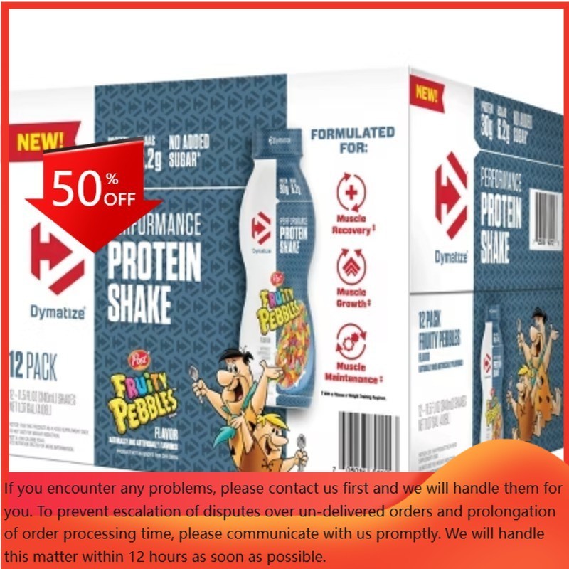 Dymatize Ready to Drink Protein Shake Pebbles Non-Caffeinated – 11.5 fl oz/12pk
