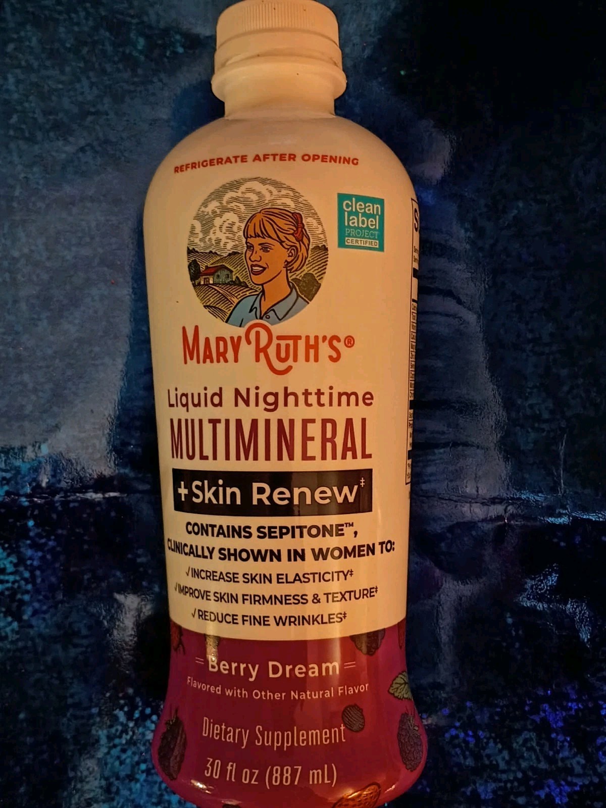 Mary Ruth’s Liquid Nighttime Multimineral + Skin Renew Berry Dream 30 fl oz 5/27