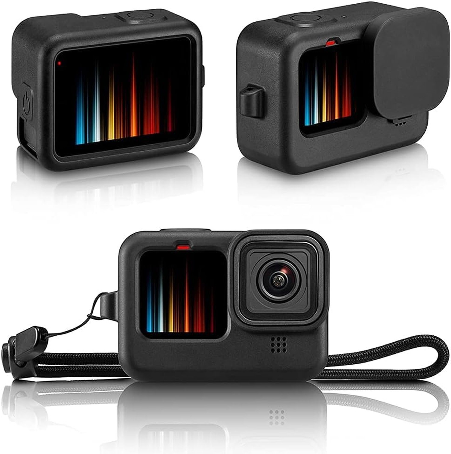 Waterproof Case Housing for GoPro Hero 13 12 11 10 9 Black Tempered Glass Scr…