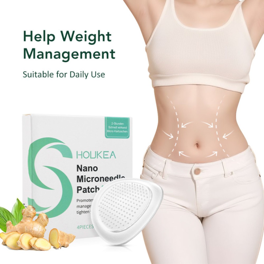 4/24PCS Nano Slimming Micro Needle Patch Unisex Slimming Microneedle Hoot Patch