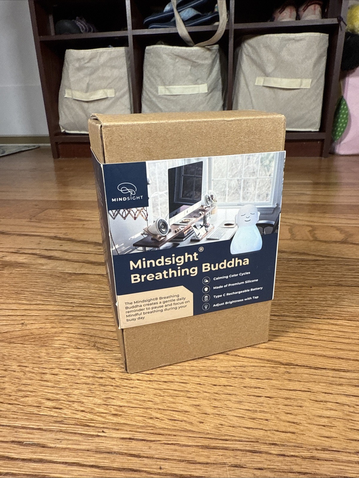 ‘Breathing Buddha’ Guided Visual Meditation Tool For Mindfulness