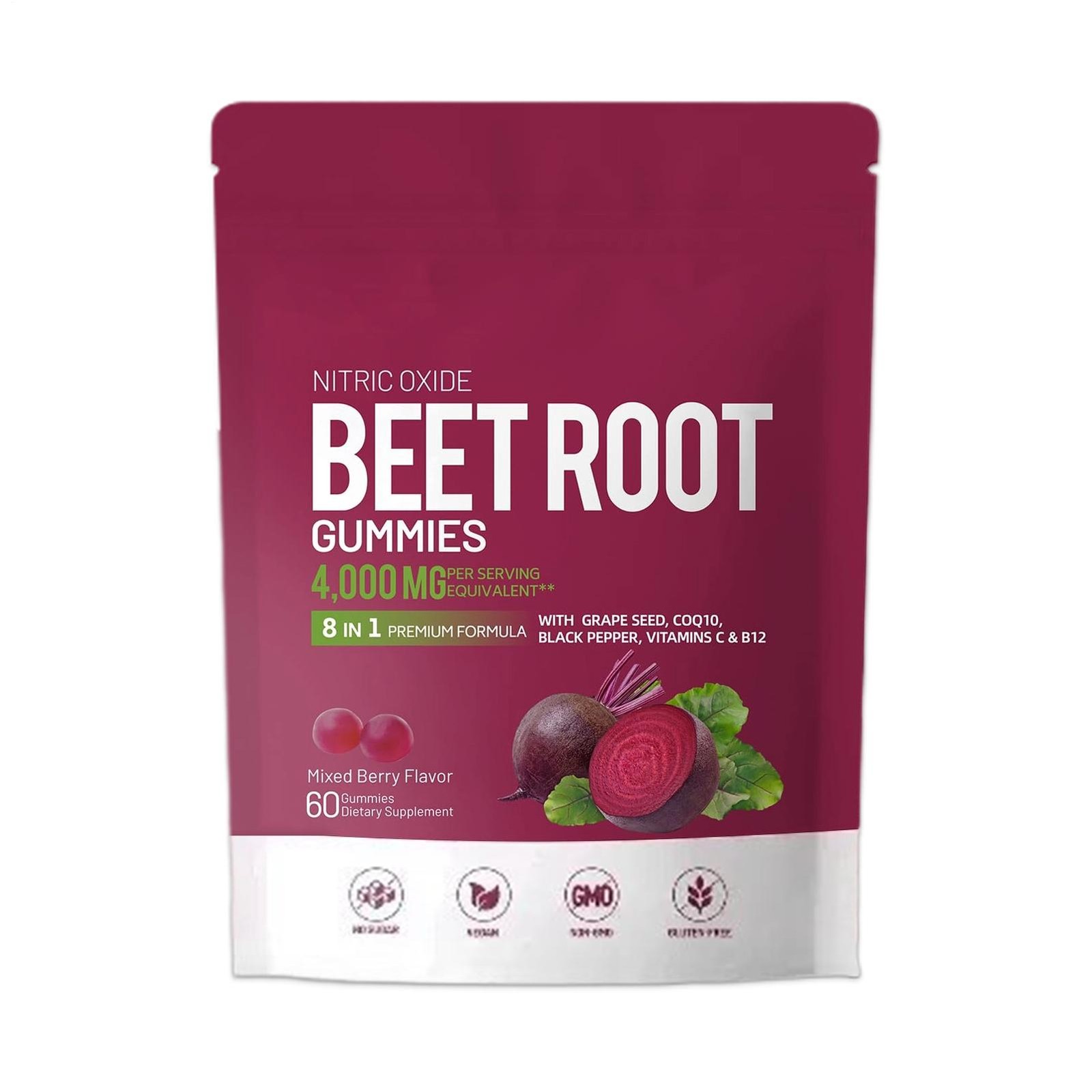 Circulation Support GUMMIES, Total Beets Concentrated Beet Root Soft Chews