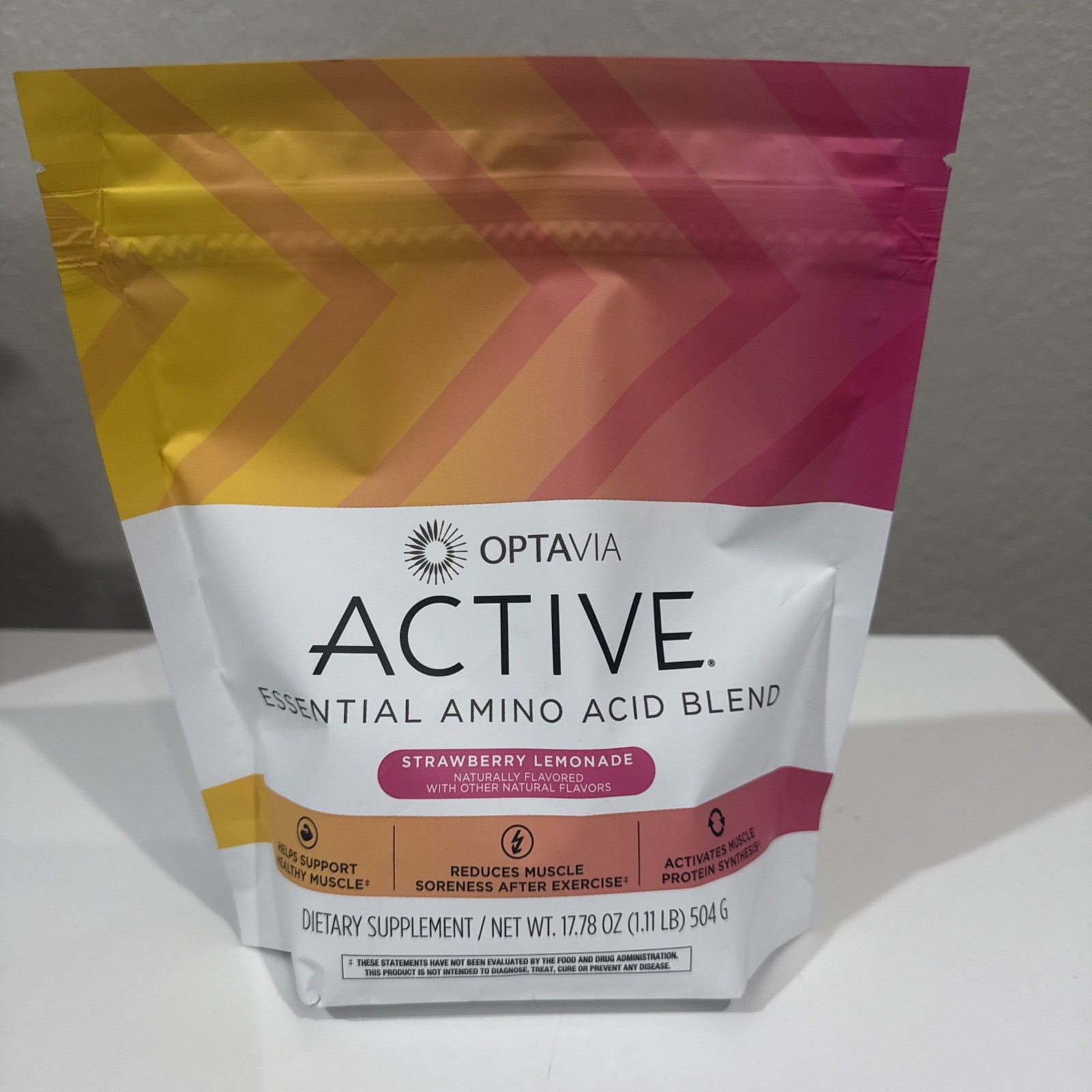 Optavia Amino Acid Blend strawberry lemonade EXP 03/2027 – free shipping