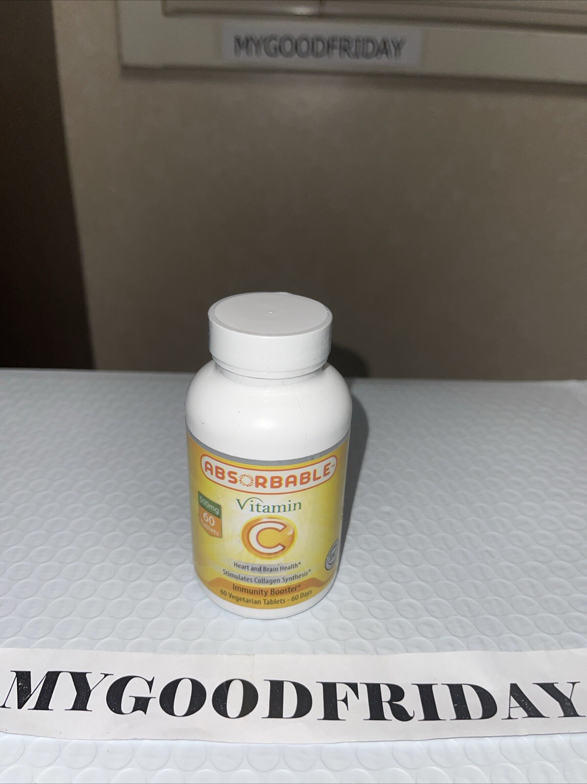 Absorbable Vitamin C 500 mg – 60 Veggie Tabs – EXP 09/2025