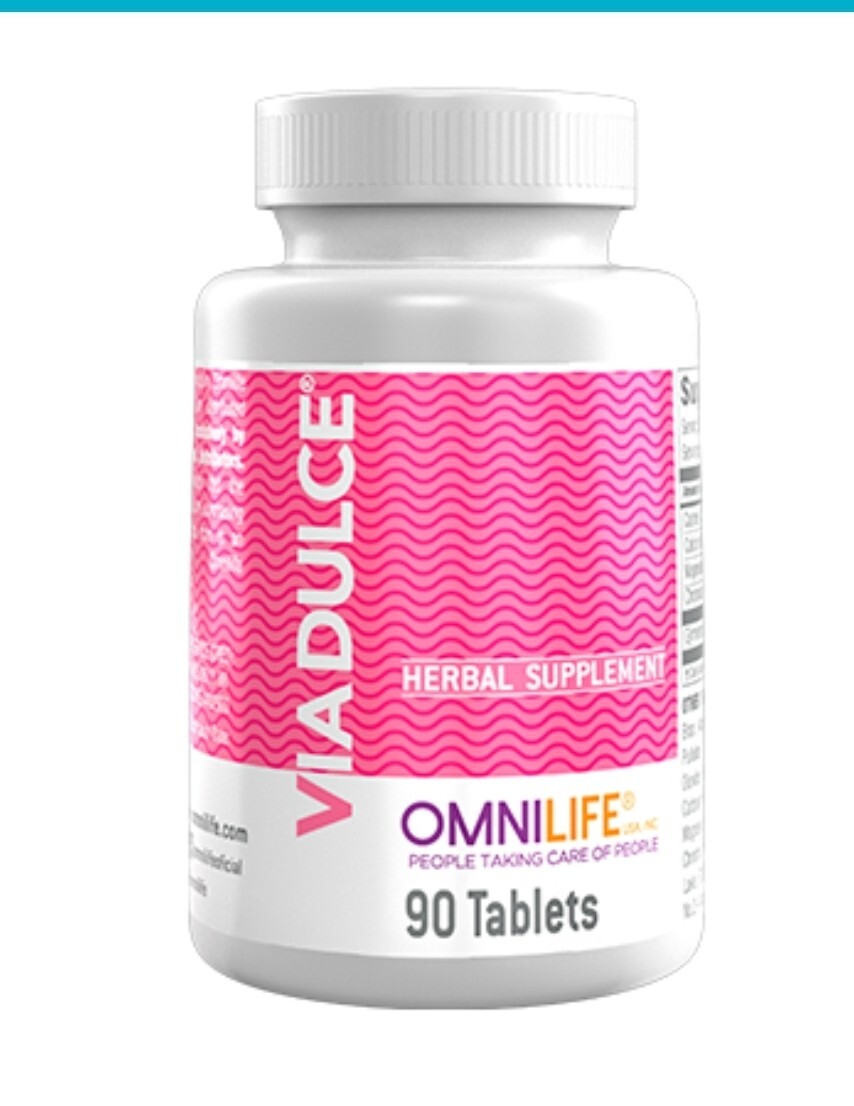Via DulceBottle with 90 tablets Omnilife