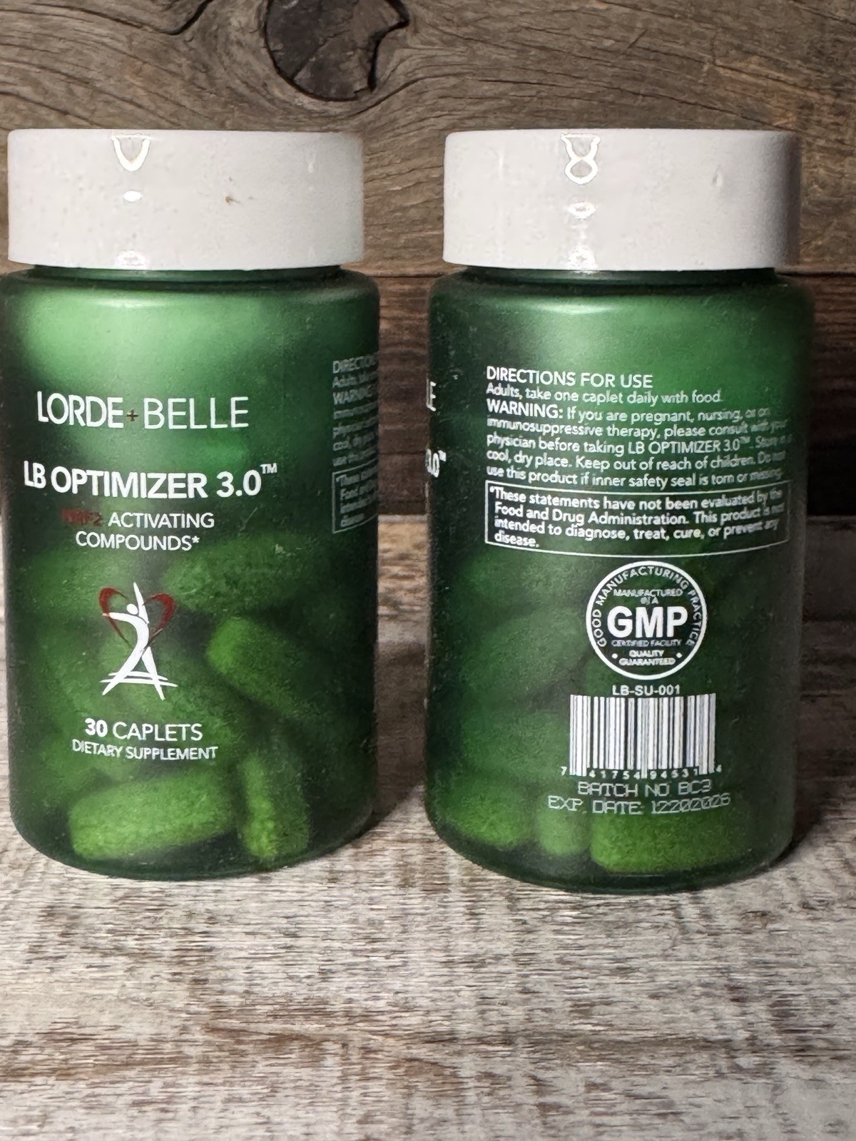Lorde + Belle | 2 Pack | OPTIMIZER 3.0 NRF2 Activating Compounds = 60 Caps Total