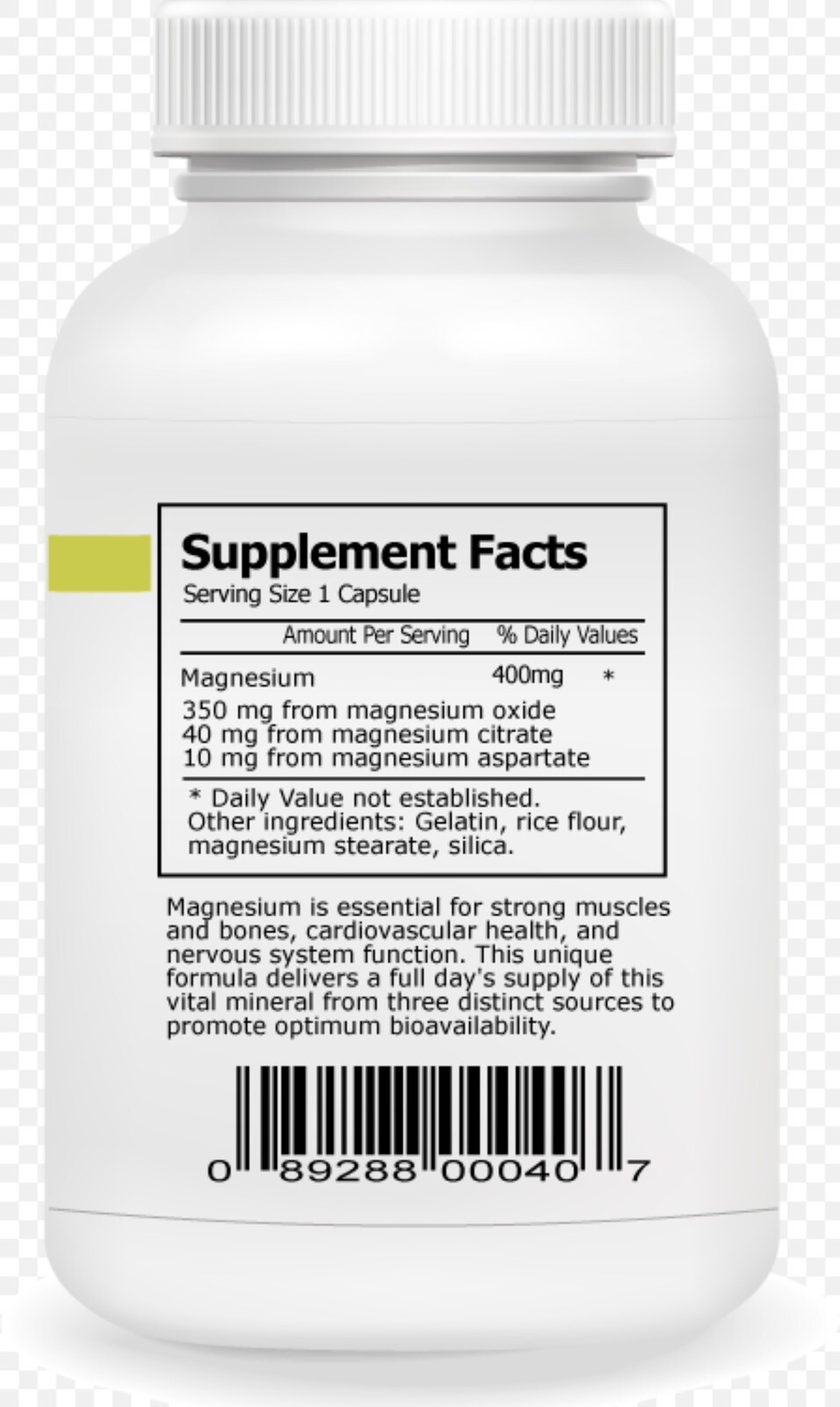 Magnesium Complex, Treat Symptoms of Stomach Upset, Heartburn, Acid Indigestion