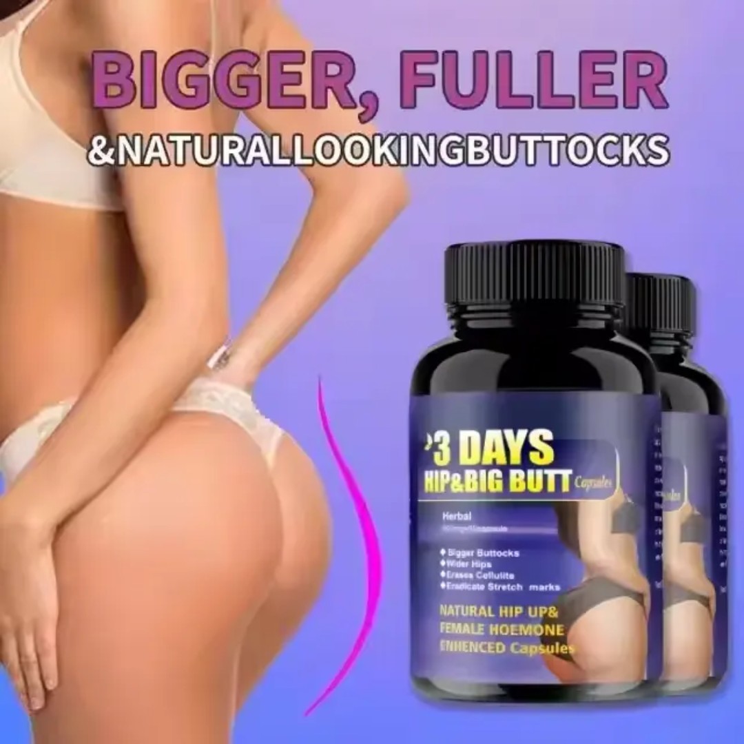 3 days HIP & BIG BUTT 60 capsules to improve your buttocks