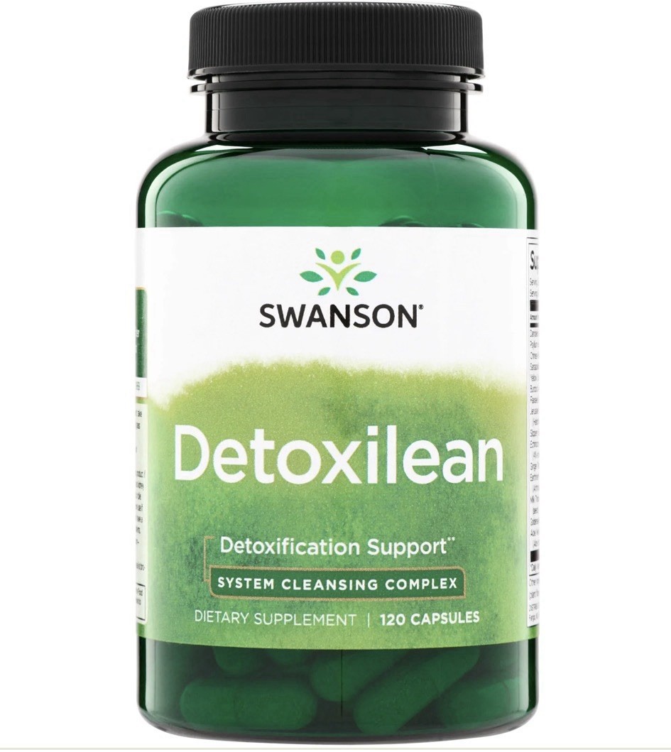 2BOTTLES Swanson Detoxilean 120 Caps System Cleansing/Detox Youth Complex