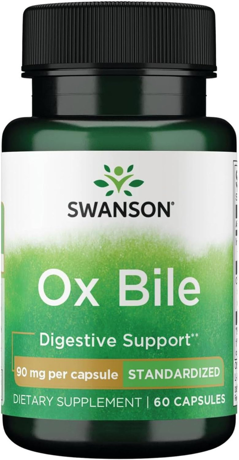 Ox Bile – Standardized 90 Mg 60 Caps (1 Pack)