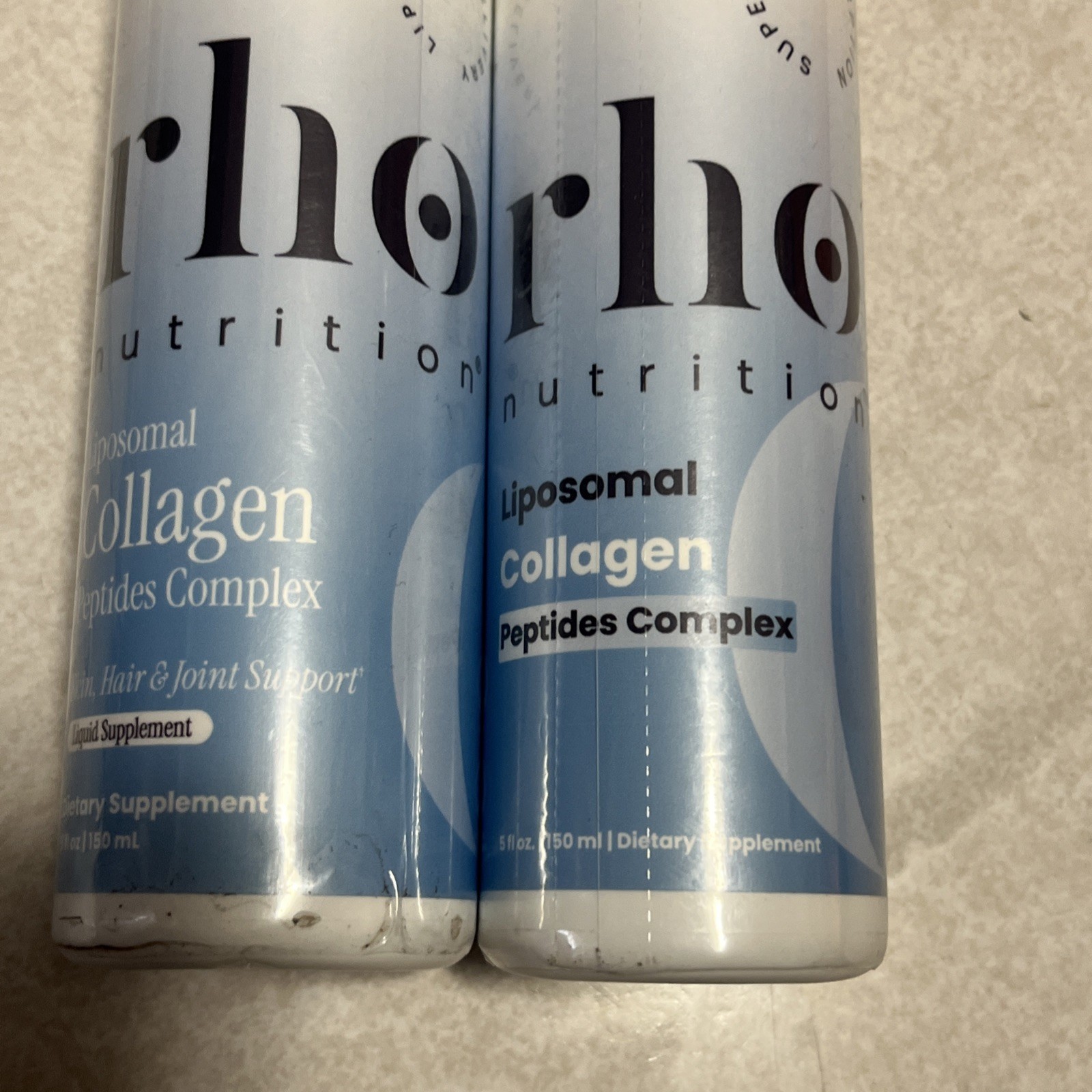 FOR 2 Rho Nutrition Liposomal Collagen Peptides 5 oz Superior Absorption