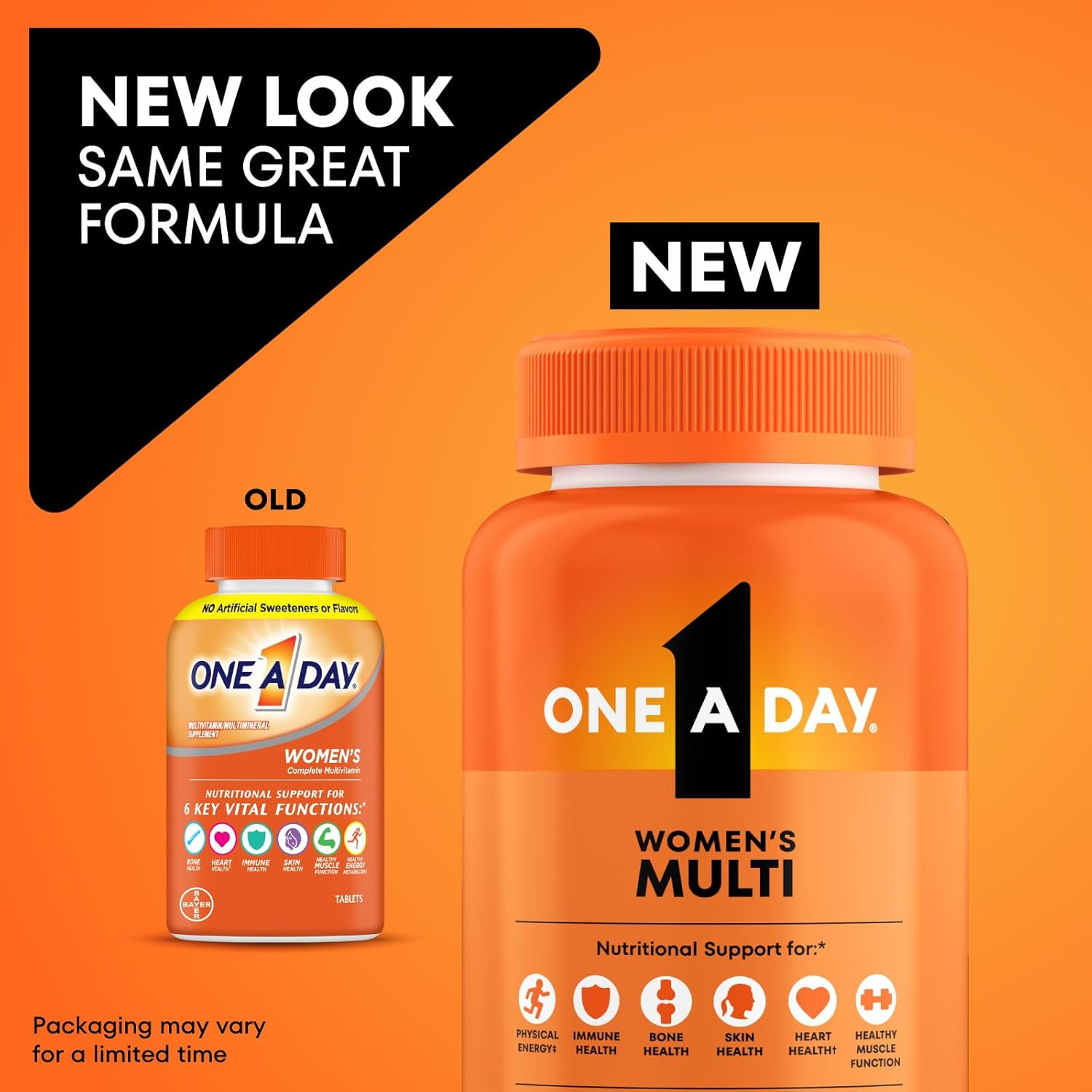 One a Day Multivitamin for Women- Daily Vitamins for Woman with Biotin, Calcium,