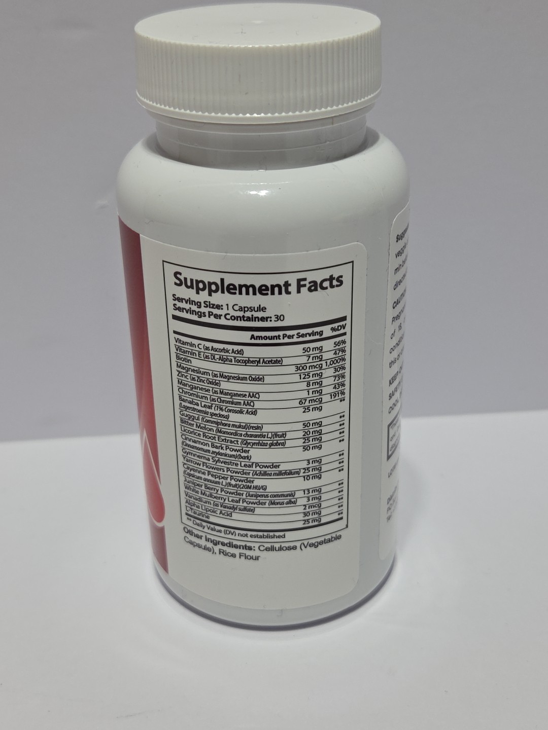 Crestline Nutrition Glucose Support 30 Easy to Swallow Capsules