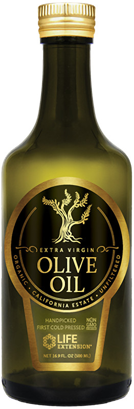 TWO PACK Life Extension California Estate Organic Extra Virgin Olive Oil SAVE $6
