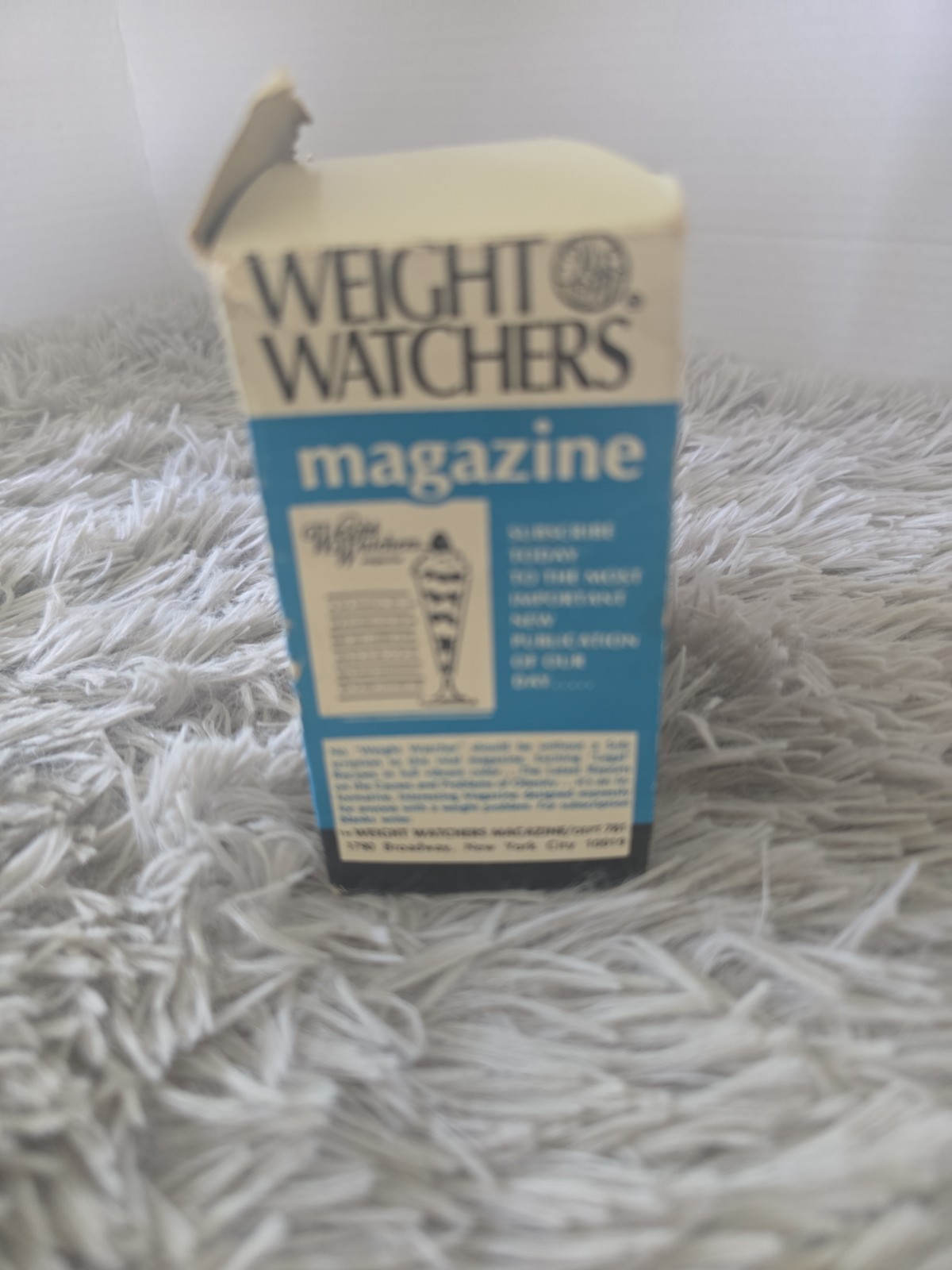 Weight Watchers – Vintage Scale – Original Box 1968 Damaged Box