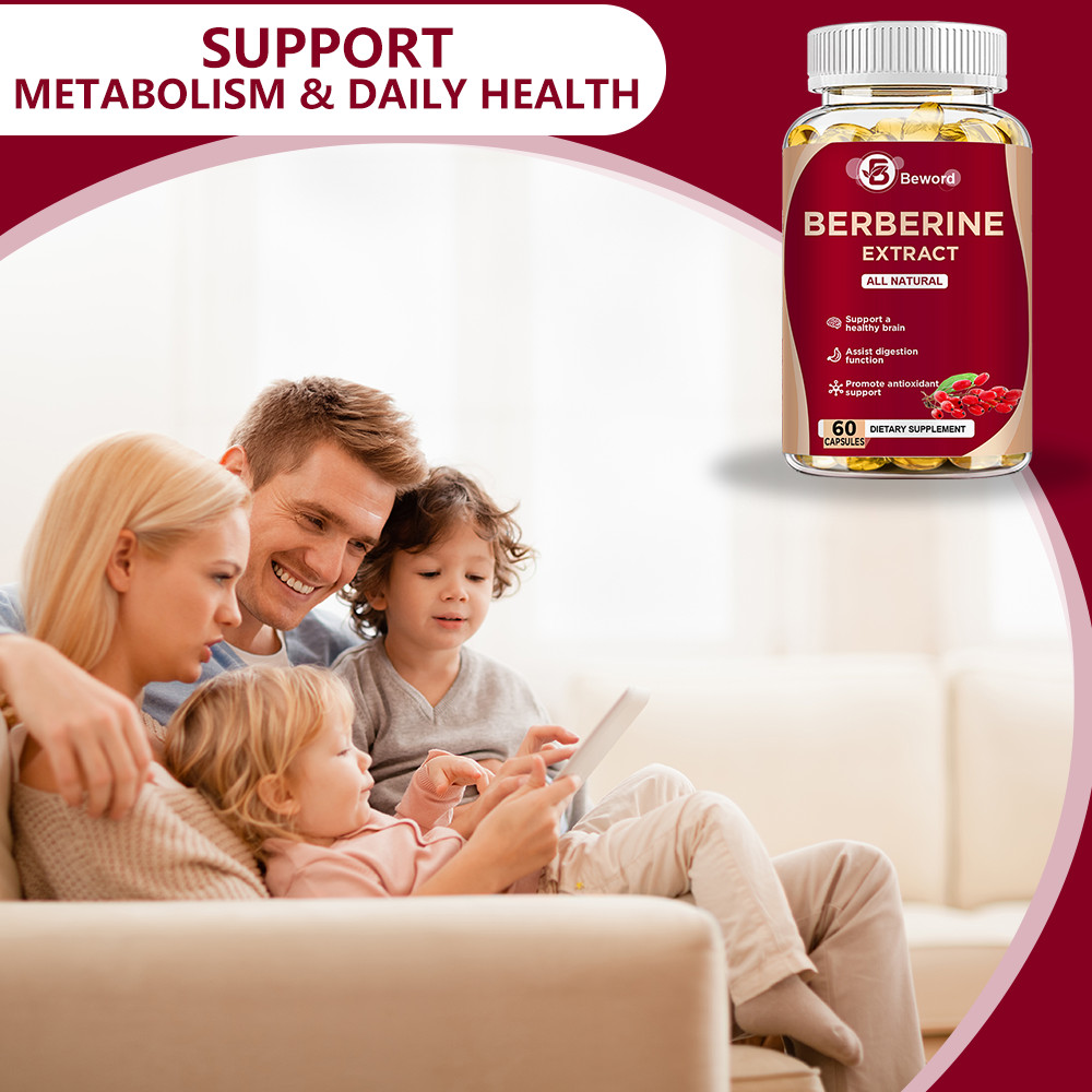 Berberine with Ceylon Cinnamon 1200mg 60 Caps Heart Health & Immune Support