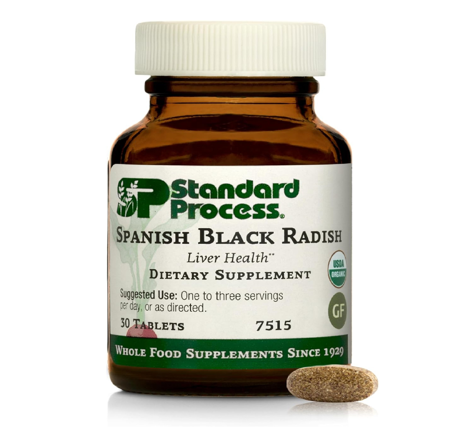 Spanish Black Radish 30 Tablets Detox Liver Gallbladder Support Gluten Free