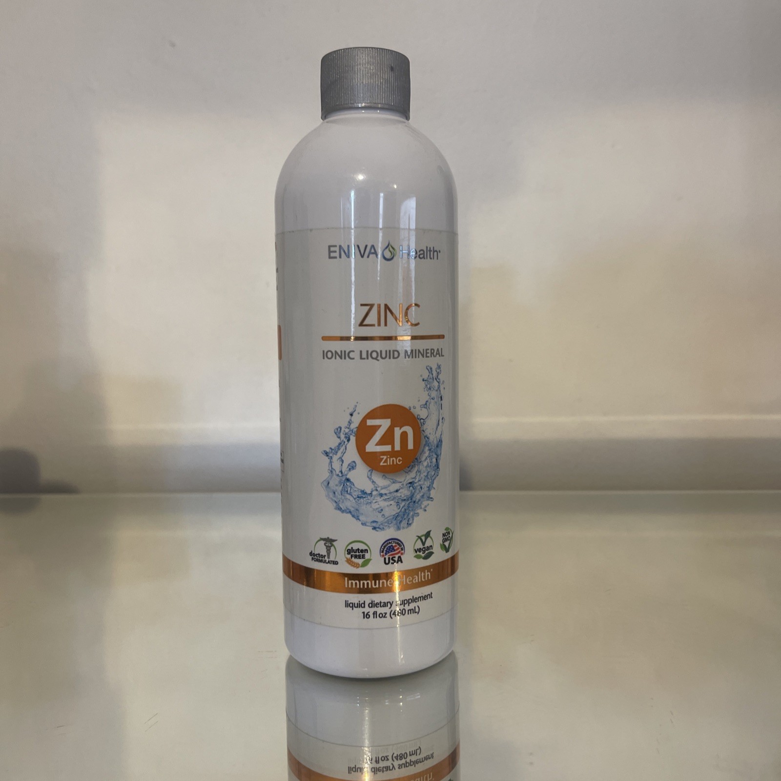Eniva Liquid Ionic Zinc | Immune Health, Vision, Skin | Made in USA | Vegan, New