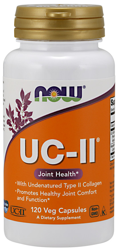 UC-II Type II Collagen Joint Support 120 Vcaps by Now Foods 04/25