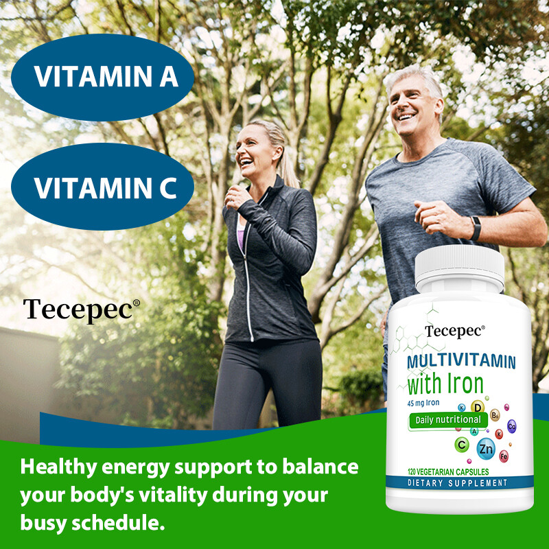Multivitamin Easy To Swallow Capsule Immune Support Healthy Energy To Balance