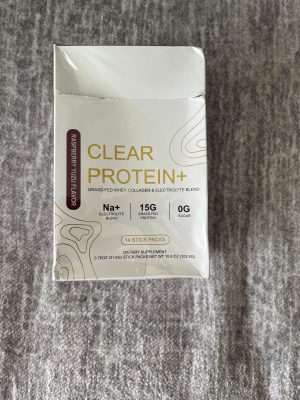 Clear Protein+Raspberry Yuzu Flavor – Free ship!