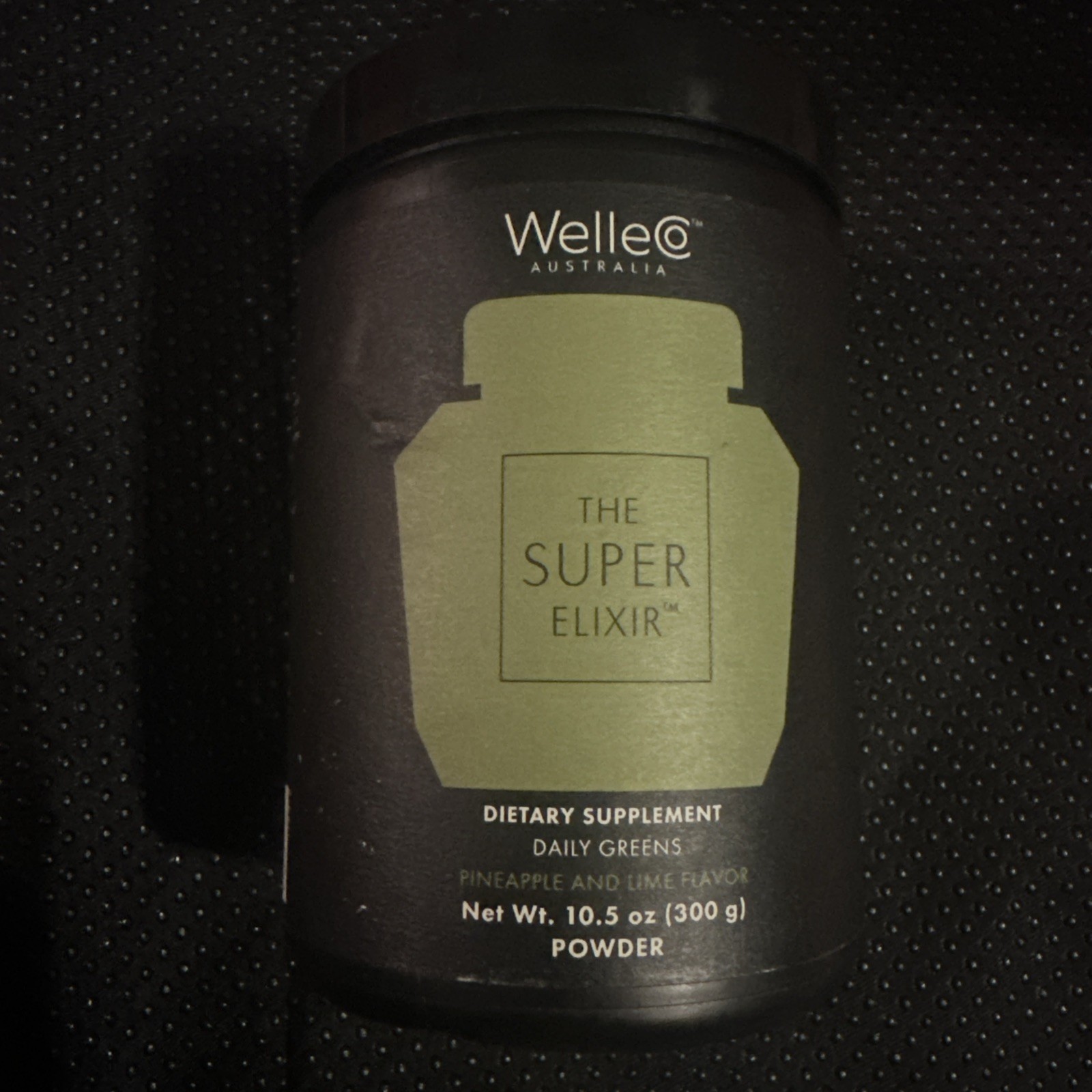 WelleCo The Super Elixir Daily Greens 10.5oz Powder Pineapple Lime -NEW*read****