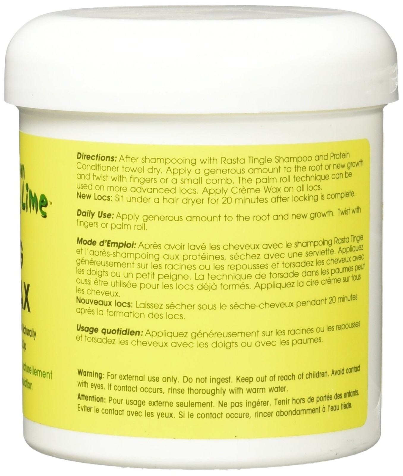 Jamaican Mango & Lime Locking Creme Wax, 13.4 Ounce Clean Scent