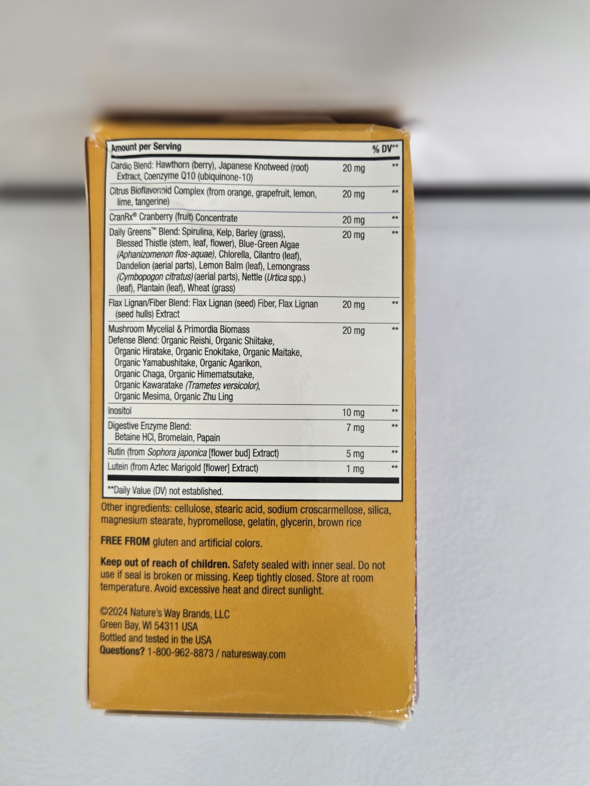 Nature’s Way Alive! Ultra Potency Multivitamin for 60 Count Pack of 1-Exp 03/27