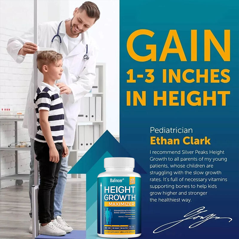 Height Enhancer Growth enhancement Capsules To Be Taller Growth Supplement