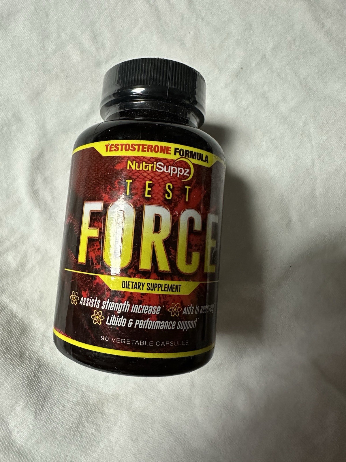 Nutri Suppz Test Force Testo Support 90 VegCaps Exp 07/25