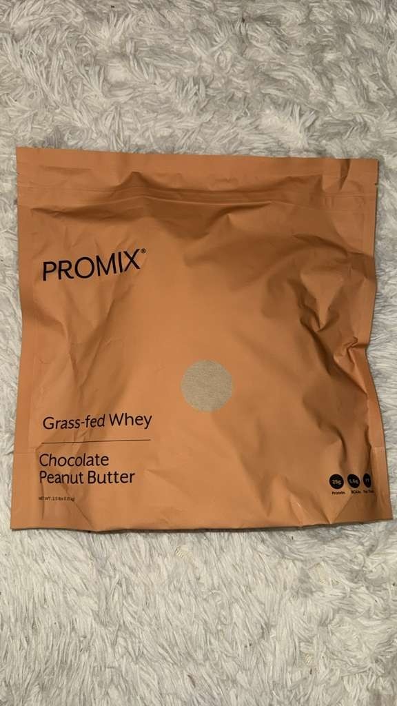 Promix Grass-Fed Whey Chocolate Peanut Butter Protein Powder 1.5 lb