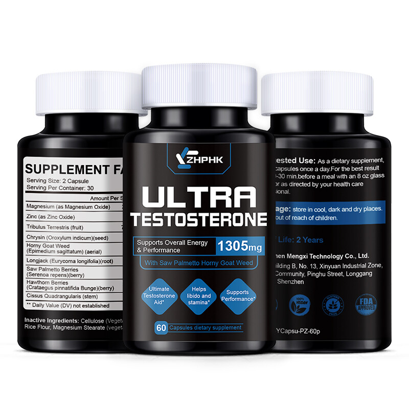 Male Enhancement Capsules – Testosterone Booster With Maca,Saw Palmetto,Ginseng