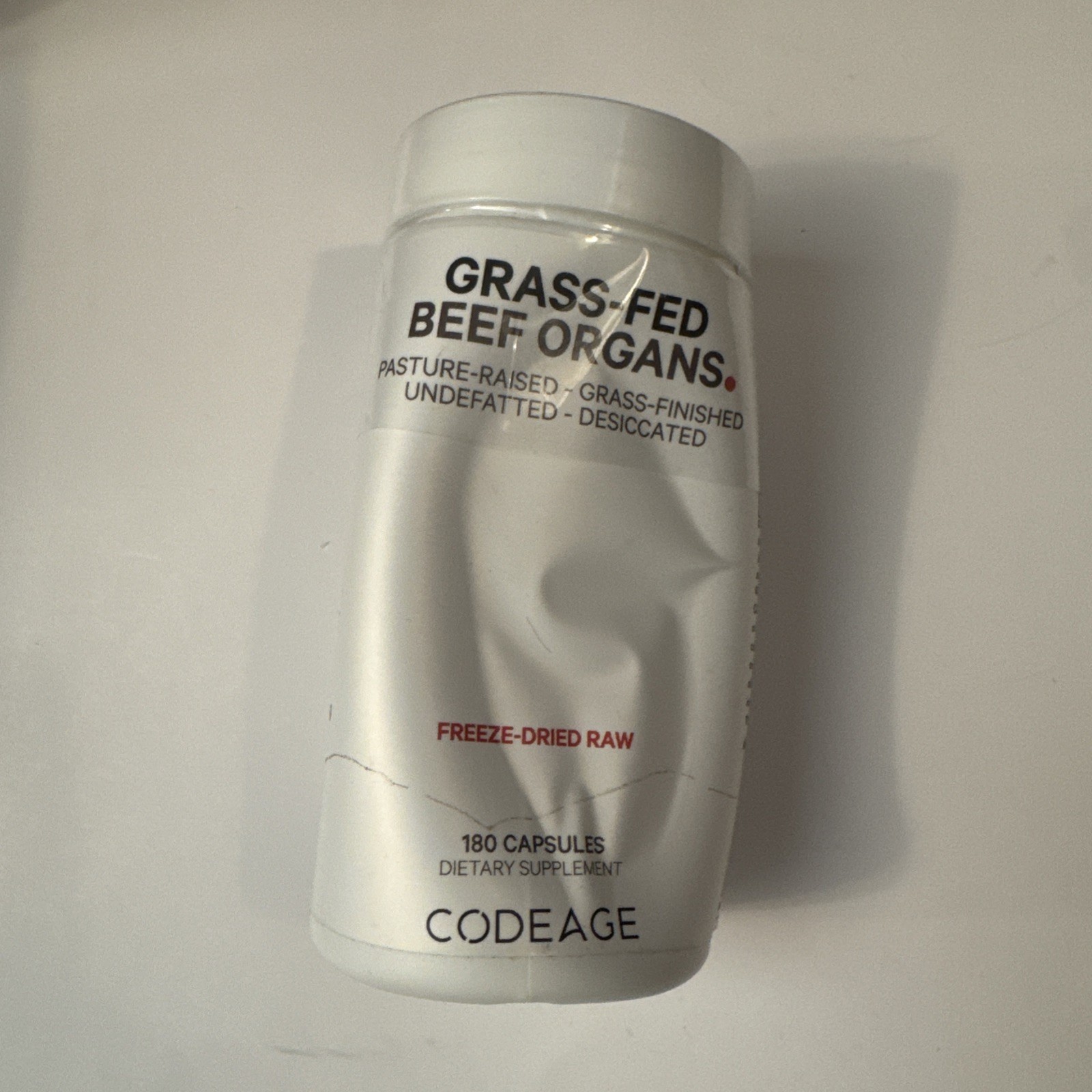 Grass-Fed Beef Organs, 180 Vegetable Capsules