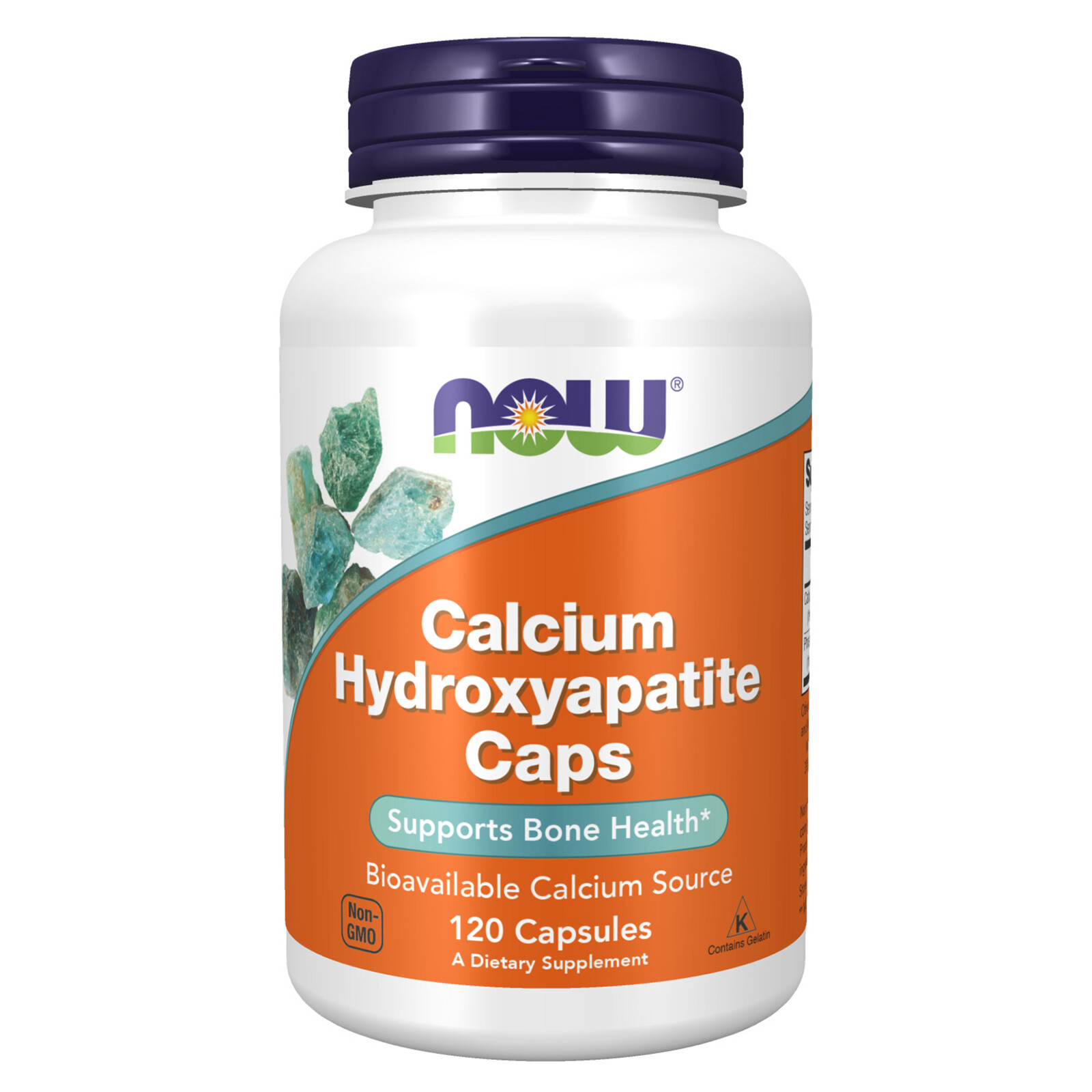 NOW FOODS Calcium Hydroxyapatite – 120 Capsules