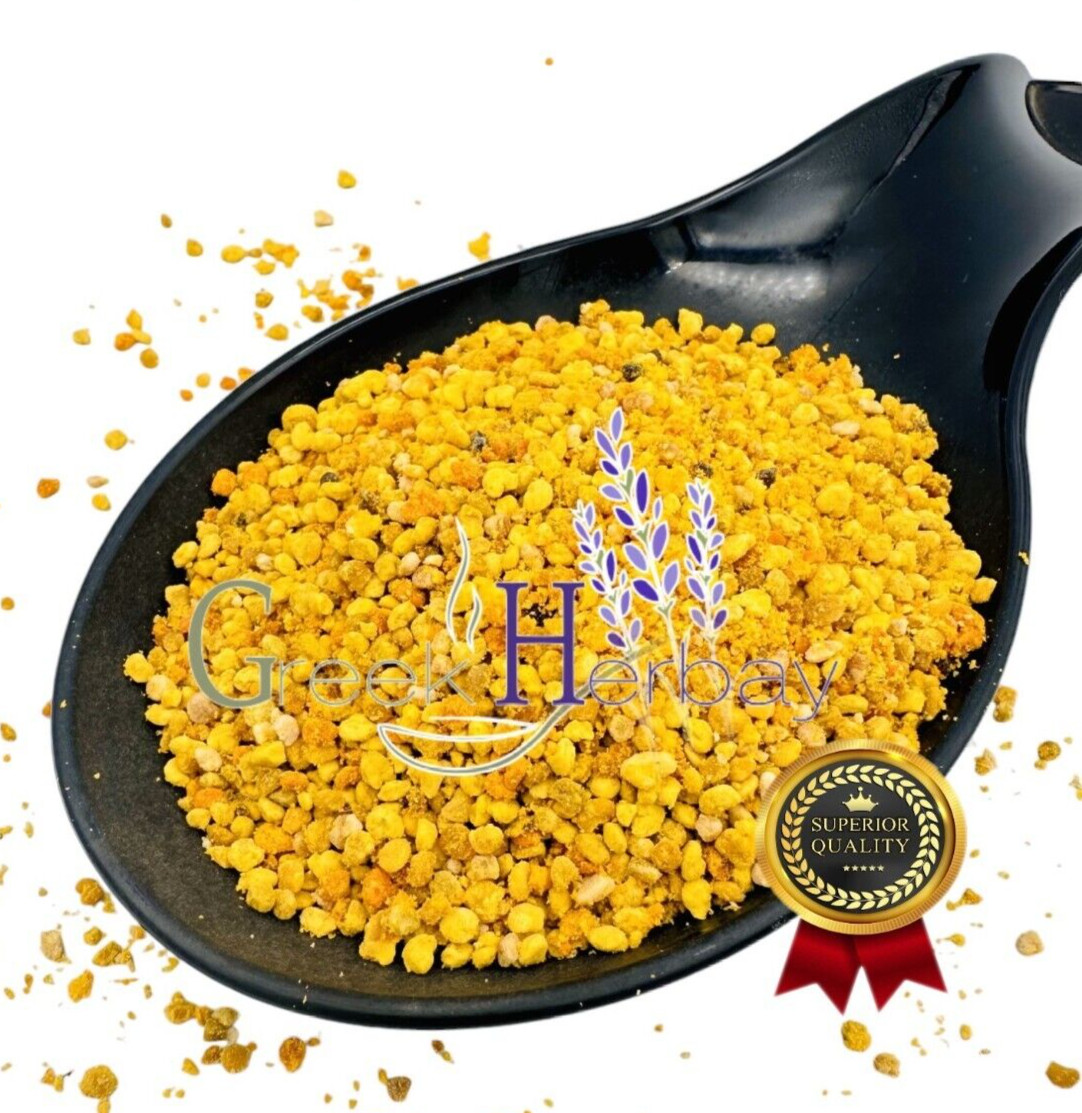 Greek Raw Bee Pollen Granules Multiflower 25g – 4.9kg Natural Superfood