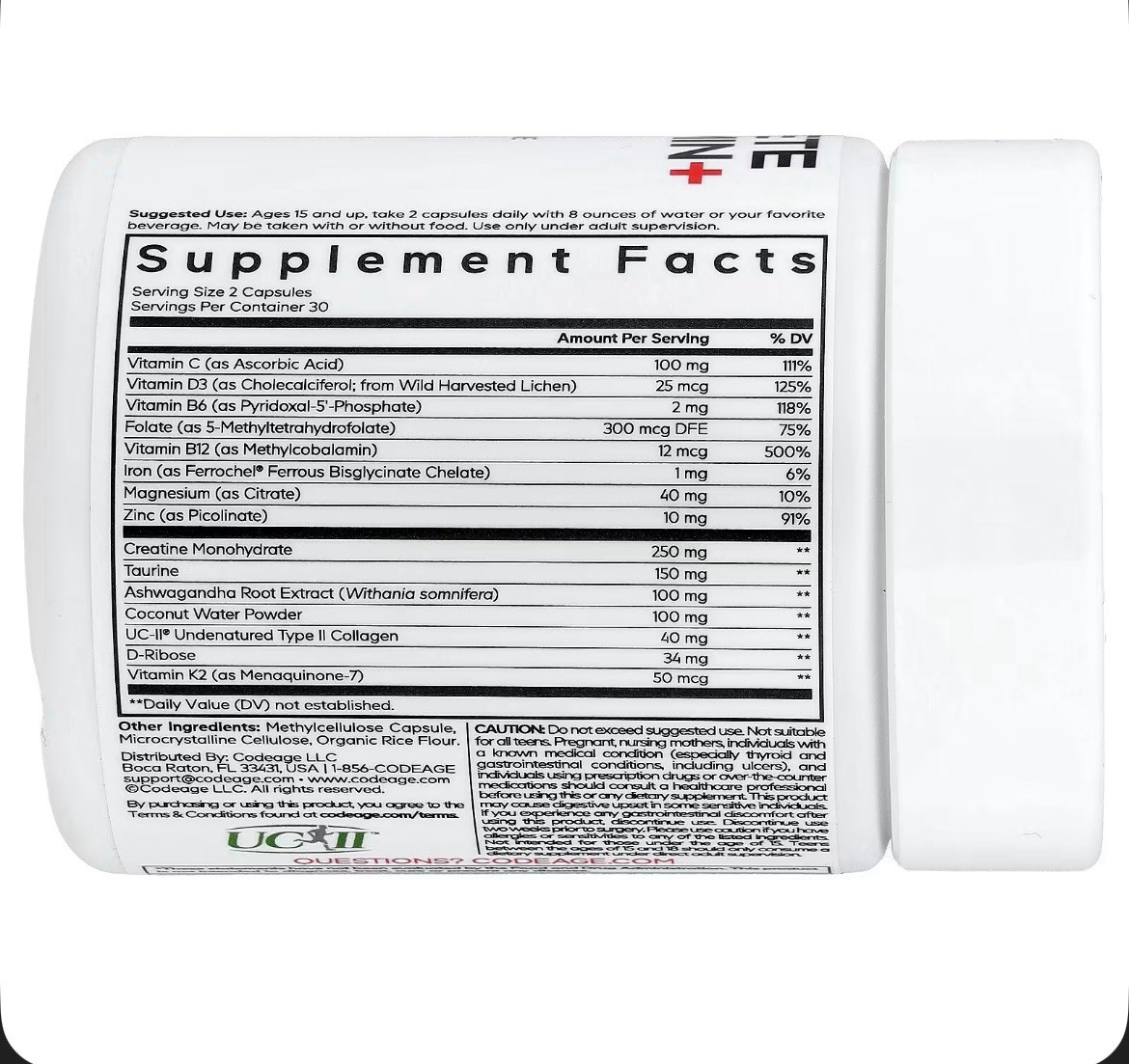 Teen Multivitamin 60 Vegetable Capsules