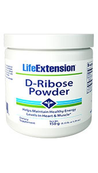 THREE PACK MEGA SALE Life Extension D-Ribose Powder 150g TAKE OFF $15
