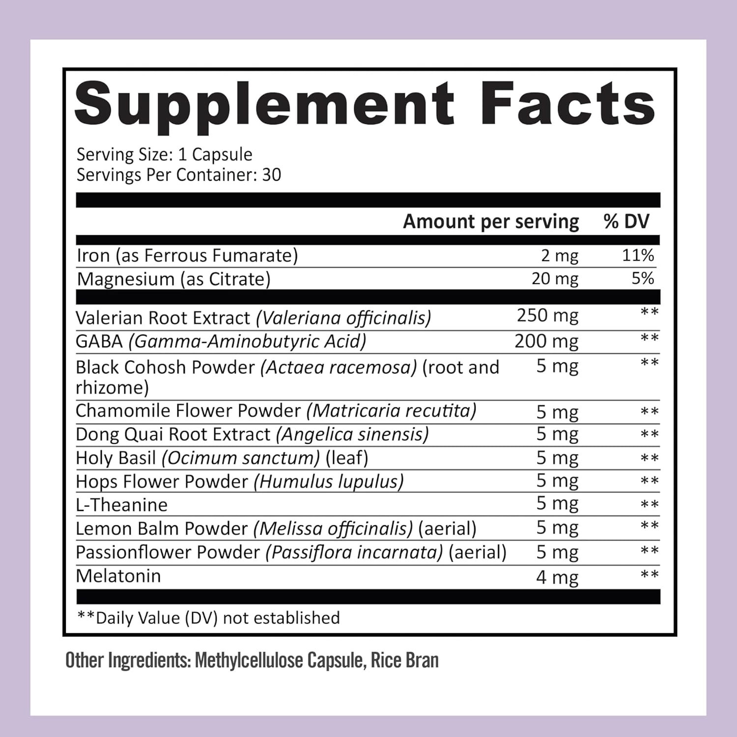 BB Company inergySLEEP | Natural Sleep Supplement & Sleep Aid for Deep Sleep