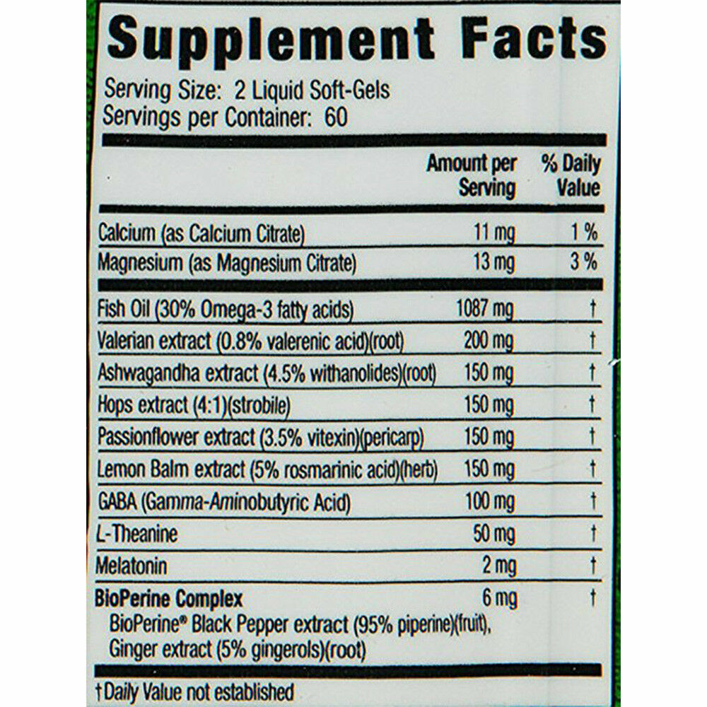 Irwin Naturals Power to Sleep PM Promotes Restful Sleep Cycle – 120 Soft-Gels