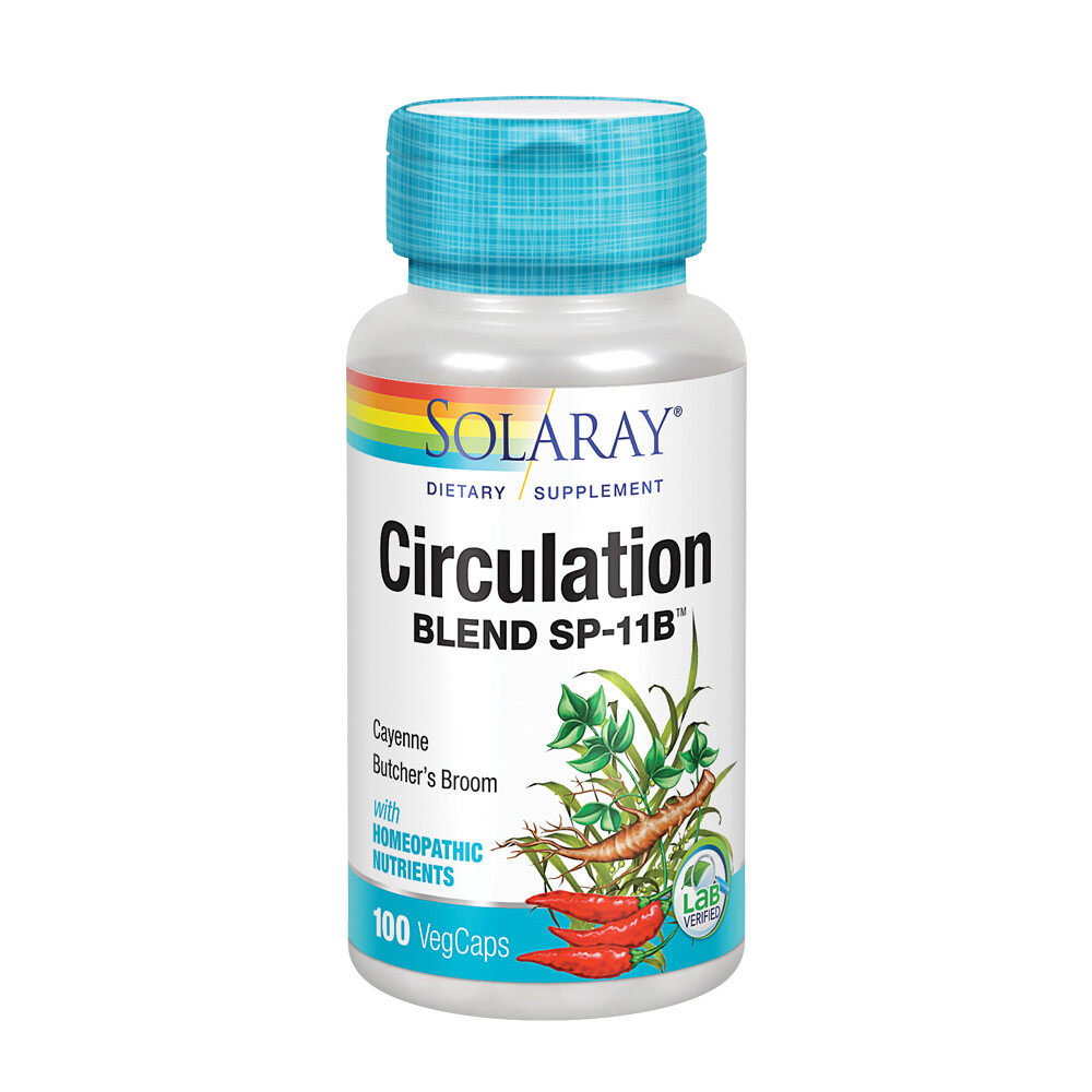 Solaray Circulation Blend SP-11B | 100 VegCaps