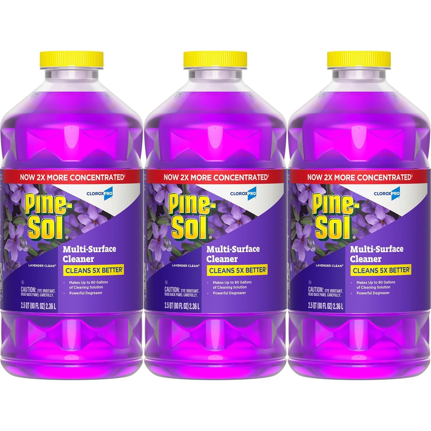 CloroxPro Pine-Sol Multi-Surface Cleaner, All Purpose Cleaner, Lavender Clean,