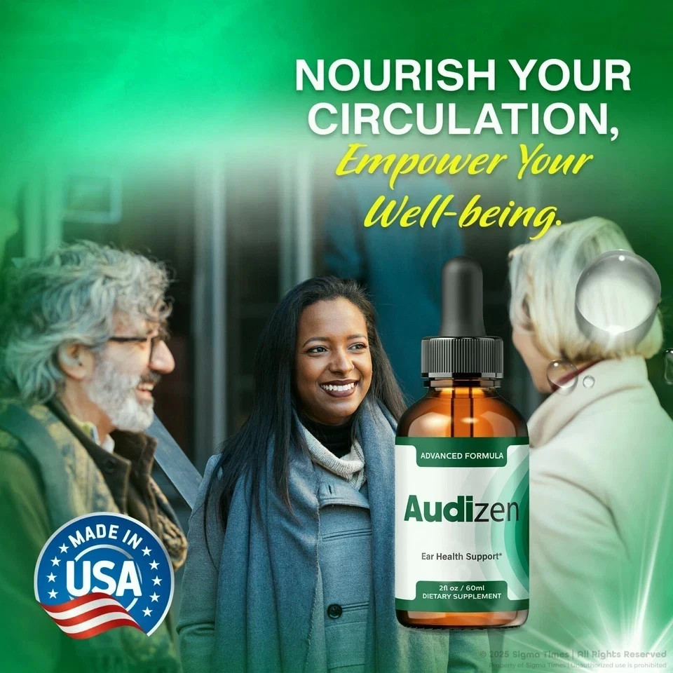 (2 Pack) Audizen Drops – Advanced Ear Health and Hearing Support Formula – US