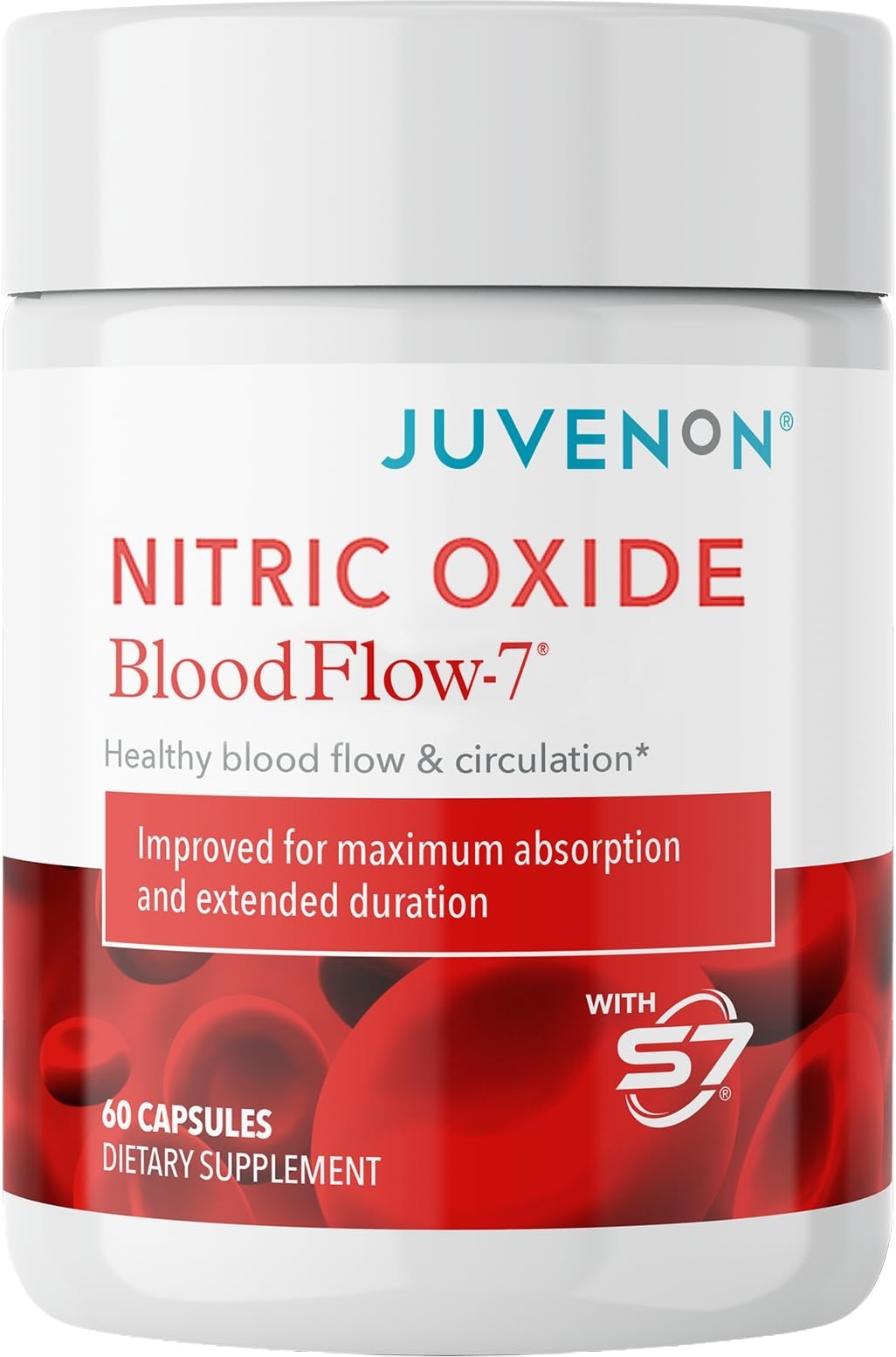 Natural Nitric Oxide Booster for Men & Women – Blood Flow & Circulation Support,