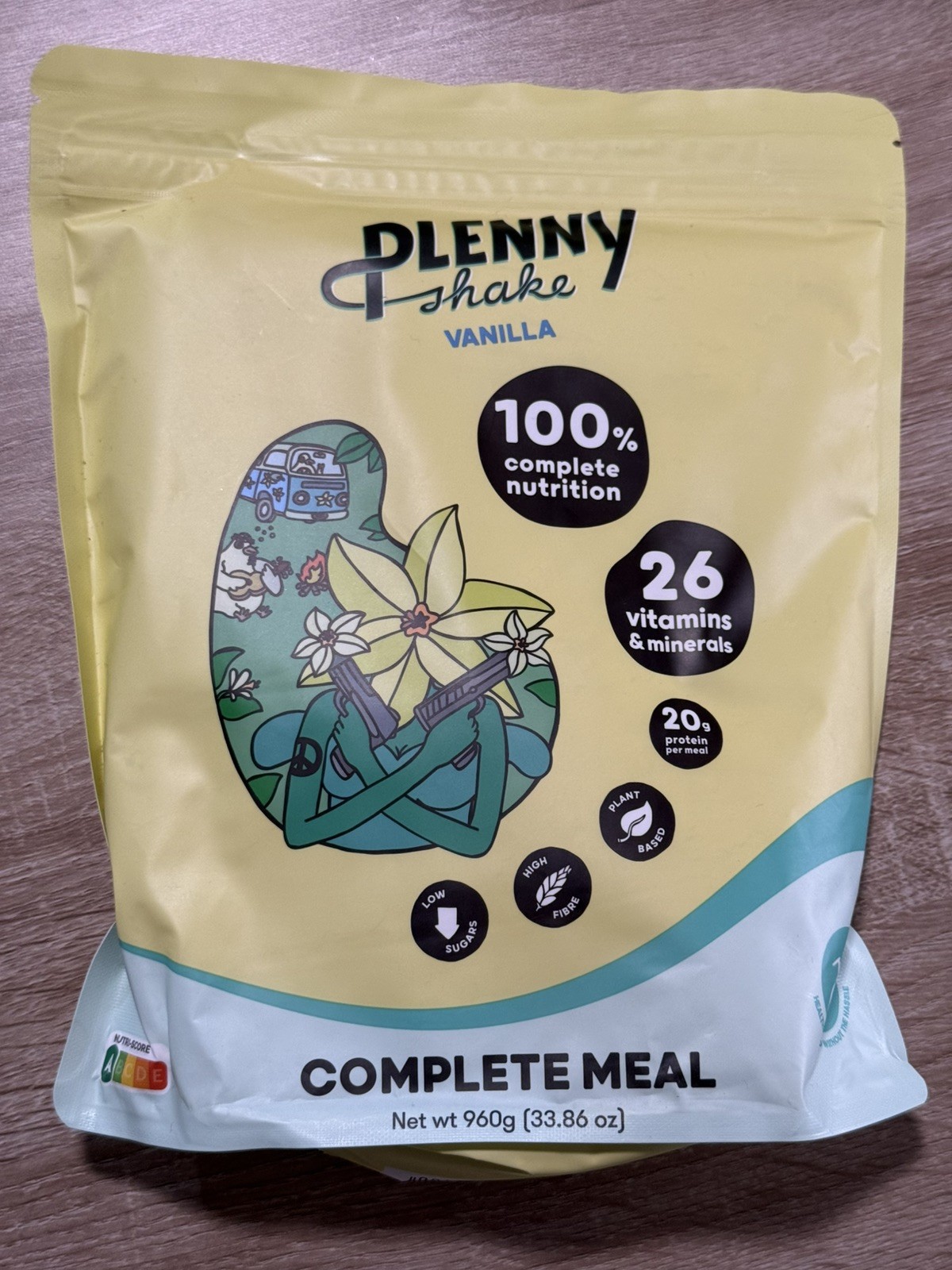 2x Plenny Shake Powdered Jimmy Joy Meal Replacement Pistachio And Vanilla 2 bags