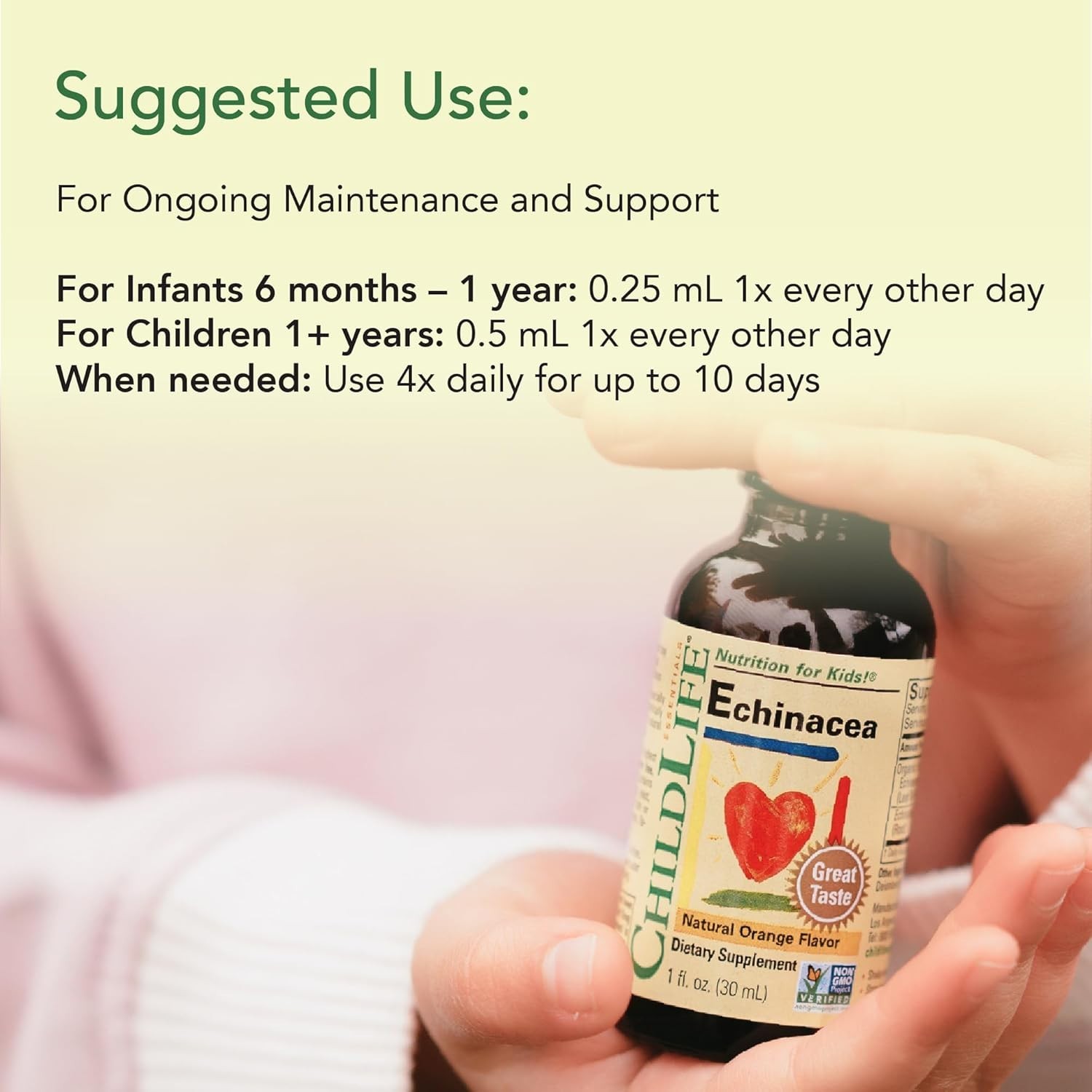 ChildLife Echinacea Natural Orange 1 fl. oz Each (Pack of 4)