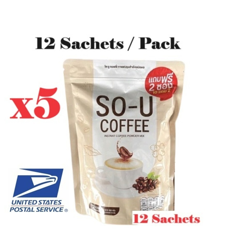 x5 So U Coffee Weight Control Metabolism Speed Sugar Free Drink Help Burn Fat P2