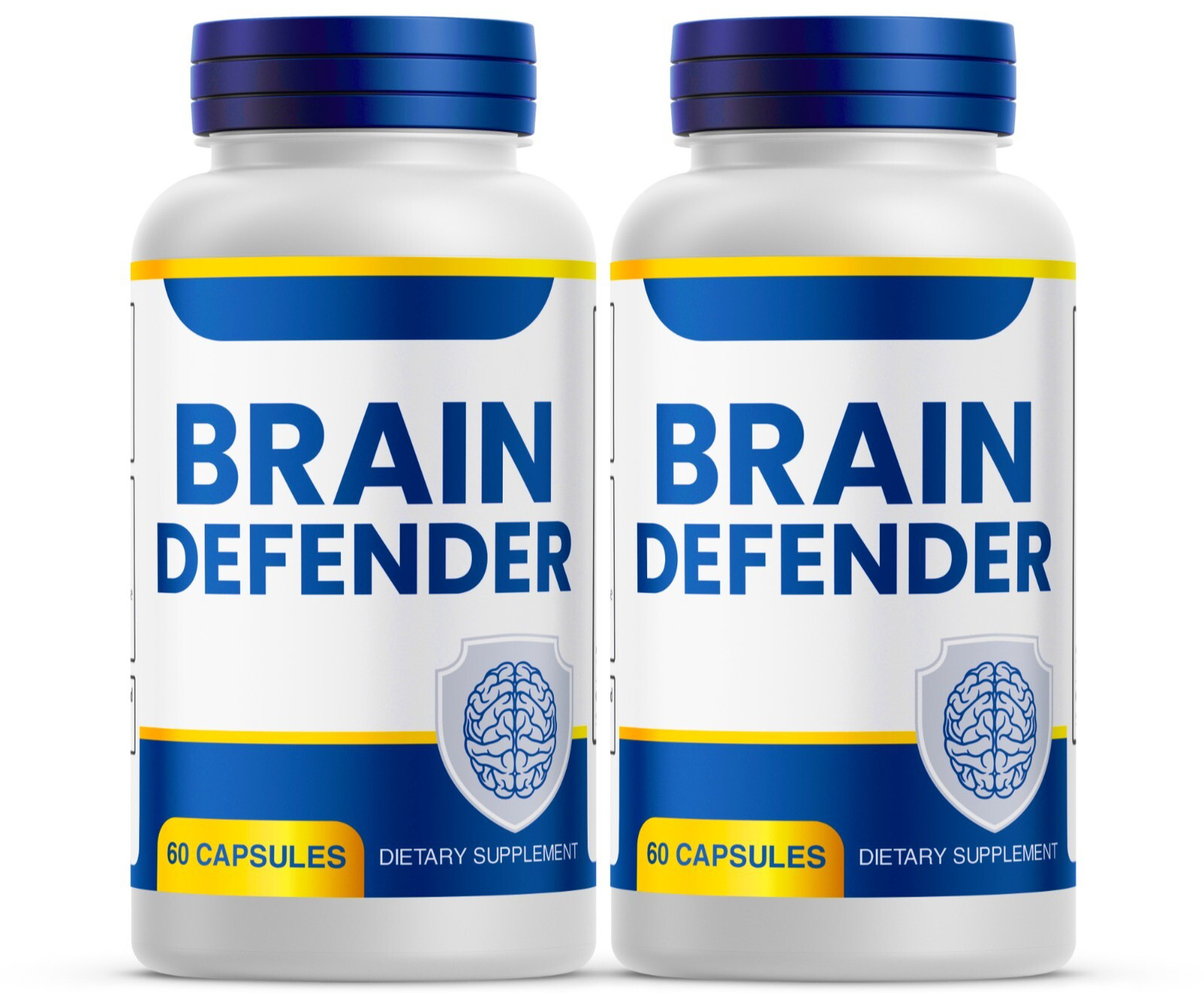 Brain Defender Memory & Brain Support Capsules, Advanced Cognitive Formula 120ct
