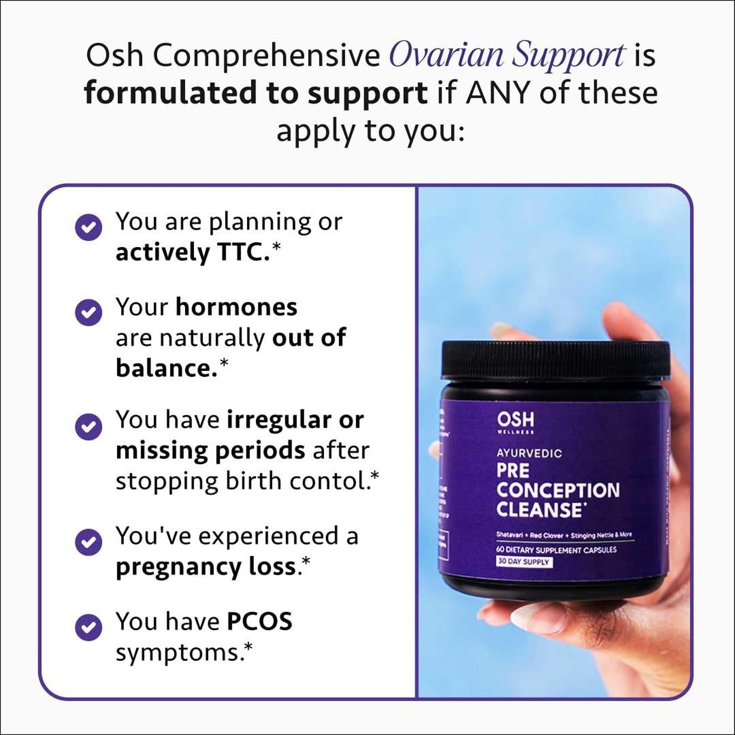 Ayurvedic Preconception Cleanse | Ovarian & Uterus Cleanse for Hormonal Balan…