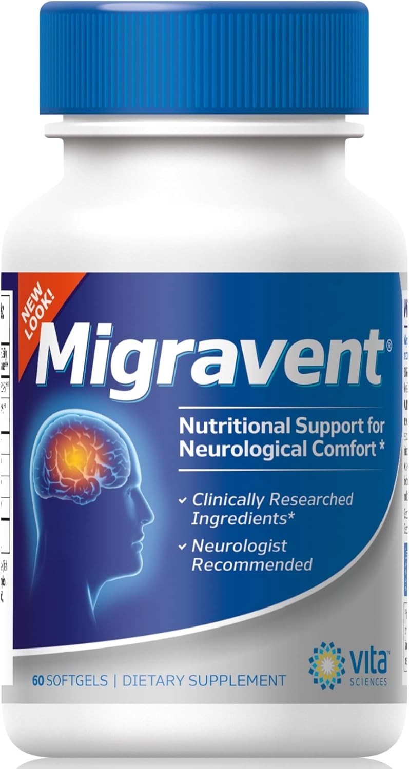 Vita Sciences Migravent – Advanced Nutritional Formula with Magnesium,…