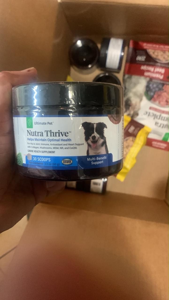 Nutra Thrive Canine Supplement Powder 93g -Probiotics & Vitamins